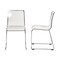 Baxton Studio Lino Transparent Clear Acrylic Dining Chair, PR 49-3417 - alternate 2